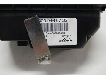 Dashboard for Material handling equipment Linde 0039460722 | Display SW2.7 Display SW2.7: picture 3 Dashboard for Material handling equipment Linde 0039460722 | Display SW2.7 Display SW2.7: picture 3