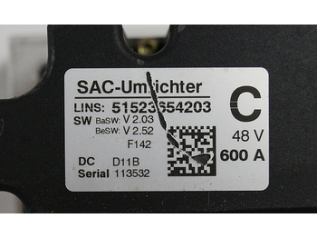 ECU for Material handling equipment Still 51523654203 | Controller 48V/600A V2,03 V2,52 sn. 113532 from  Still FMX12: picture 2