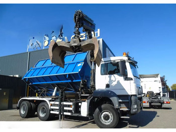 Tipper, Crane truck MAN TGS 26.400 6x6 – Wywrotka 3-stronna Meiller + Żuraw HIAB 166 E3 HIPRO – 429.222 km – Euro 4: picture 3 Tipper, Crane truck MAN TGS 26.400 6x6 – Wywrotka 3-stronna Meiller + Żuraw HIAB 166 E3 HIPRO – 429.222 km – Euro 4: picture 3