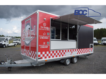 New Vending trailer BCC POLSKA - PRZYCZEPA GASTRONOMICZNA - FOOD TRUCK - CATERING TRAILER - HANDLOWA, PIZZA, BURGER, KEBAB, KURCZAK Z ROŻNA, LODY, KAWA, PĄCZKI: picture 3