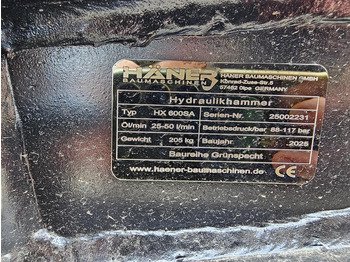 Hydraulic hammer for Excavator Haner HX600SA: picture 5 Hydraulic hammer for Excavator Haner HX600SA: picture 5