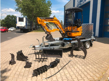 Mini excavator BERGER KRAUS