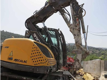 Wheel excavator MECALAC