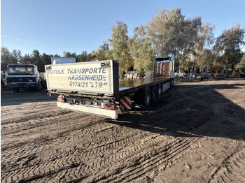 Dropside/ Flatbed semi-trailer KRONE SD