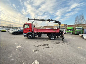 Tipper, Crane truck MAN TGM 18.340  Kipper mit Kran: picture 4