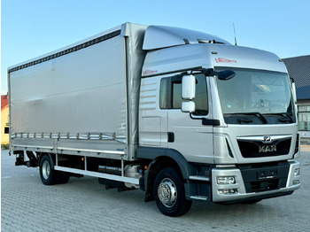 Curtainsider truck MAN TGL 12.250