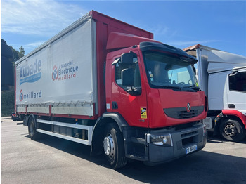 Curtainsider truck RENAULT Premium
