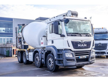 Concrete mixer truck MAN TGS 32.360 BB + BAND/TAPIS/BELT T40: picture 2