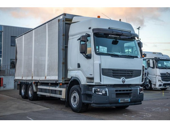 Curtainsider truck Renault PREMIUM LANDER 460DXI-6x2+10 pneus/tires-intarder: picture 2 Curtainsider truck Renault PREMIUM LANDER 460DXI-6x2+10 pneus/tires-intarder: picture 2