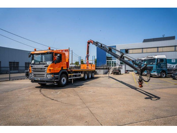 Dropside/ Flatbed truck SCANIA P 410