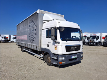 Curtainsider truck MAN TGL 12.250