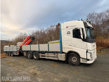 Crane truck 2015 VOLVO FH540 6X2 Euro6 Kranbil med Palfinger PK16502: picture 4