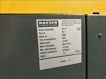 Food processing equipment Kaeser SX3T Air compressor: picture 5 Food processing equipment Kaeser SX3T Air compressor: picture 5