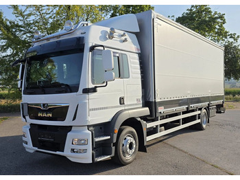 Curtainsider truck MAN TGM 15.290