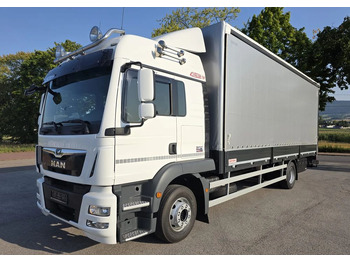 Curtainsider truck MAN TGM 15.290