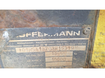 Roll-off/ Skip trailer Huffermann HSA 1870 Abrollanhänger: picture 5