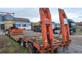 Low loader semi-trailer Langendorf Tieflader 2 Achser: picture 3