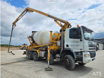 Concrete mixer truck DAF 85