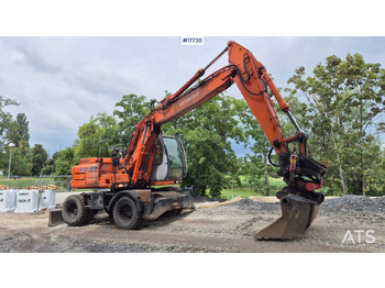 Wheel excavator HITACHI