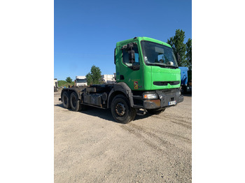 Hook lift truck RENAULT Kerax 420