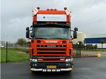 Tractor unit Scania R 164 GA 6X2/4 NA 580 SHOW TRUCK, GESTUURDE VOORLOPER, COMPLEET, TOP.: picture 3
