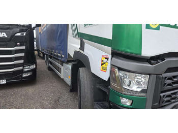 Curtainsider truck RENAULT T 460