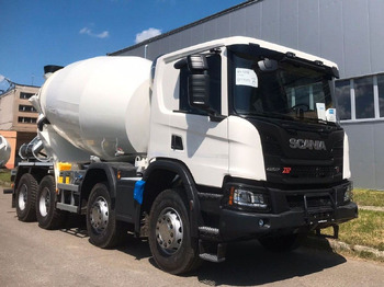 Concrete mixer truck SCANIA P