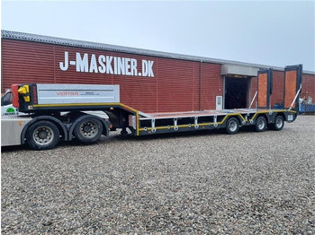 Low loader semi-trailer
