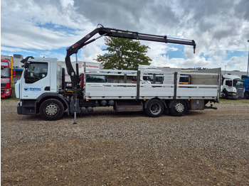 Crane truck RENAULT Premium 320