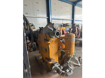Stationary concrete pump