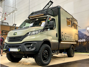 Semi-integrated motorhome