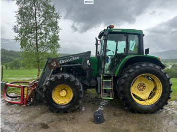 2000 John Deere 6610 4x4 tractor w/ front loader. leasing 2000 John Deere 6610 4x4 tractor w/ front loader.: picture 3