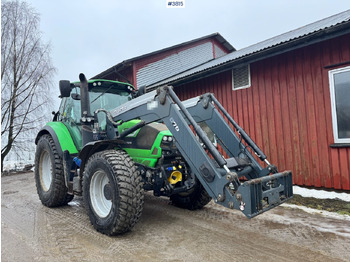 Farm tractor 2015 Deutz-fahr 6190 Agrotron w/ Front loader, Front PTO and 2 sets of tires.: picture 2