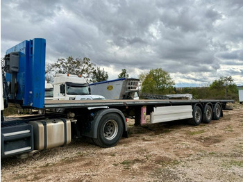 Dropside/ Flatbed semi-trailer FRUEHAUF