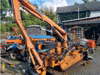 Boom mower Mulag MKM FME 700 Mähausleger Böschungsmulcher Böschungsmäher Seitenmulcher Dücker UNA MK Gilbers Unimog: picture 2