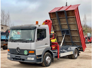 Crane truck MERCEDES-BENZ Atego