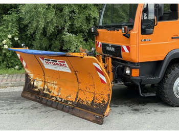 Tipper MAN * MAN LE 10.220 *Kiper Wywrotka * 4x4 * Pług Piaskarka * Zimowe Utrzymanie * Sprowadzony * HDS MKG *: picture 5