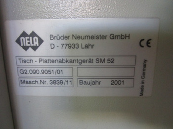 Printing machinery TISCH-PLATTENABKANTGERÄT G2.090.9051/01 FÜR SM 52: picture 5