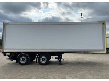 Refrigerator semi-trailer Krone CARRIER VECTOR 1550 / 2 OSIE / 22 PALETY / OŚ SKRĘTNA / WINDA + ROLETA !!: picture 3