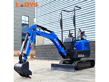New Mini excavator LADYS LA16Pro Mini Excavator Digger Miniexcavadora EPA Kubota Engine Mini Excavator For Sale With Mini Excavator Attachment Set: picture 4