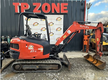 Mini excavator KUBOTA KX027-4