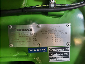 Square baler Krone 1290 HDP XC: picture 2