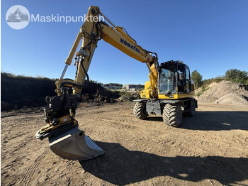 Wheel excavator KOMATSU PW160