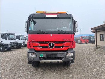 Tipper, Crane truck Mercedes-Benz ACTROS 3355 V8 6X6 HIAB 211 EP-5 HIPRO: picture 2