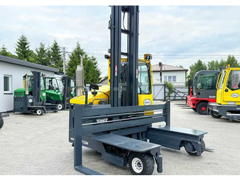 4-way reach truck Combilift C5000 / TRIPLEX 7500MM / WIDE FORK POSITIONER / FREE LIFT / NEW TYRES / HEATED CABIN: picture 4