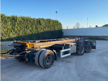 Roll-off/ Skip trailer CARDI RIMORCHIO CARDI SCARRABILE RIBALTABILE PNEUMATICO: picture 2