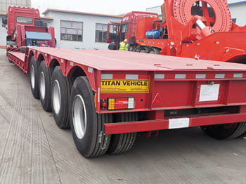 Low loader semi-trailer TITAN