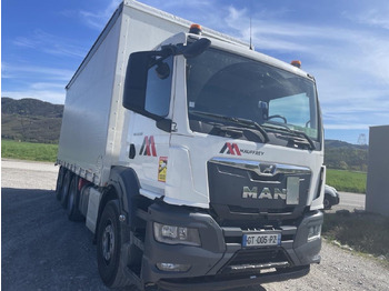 Curtainsider truck MAN TGS 35.480