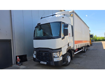 Curtainsider truck RENAULT T 430