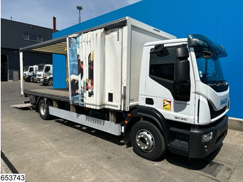Curtainsider truck Iveco 160E21 EURO 6, Dhollandia: picture 3
